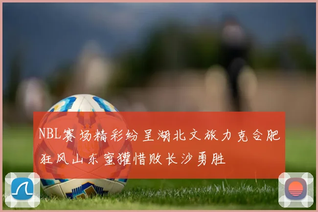 NBL赛场精彩纷呈湖北文旅力克合肥狂风山东蜜獾惜败长沙勇胜